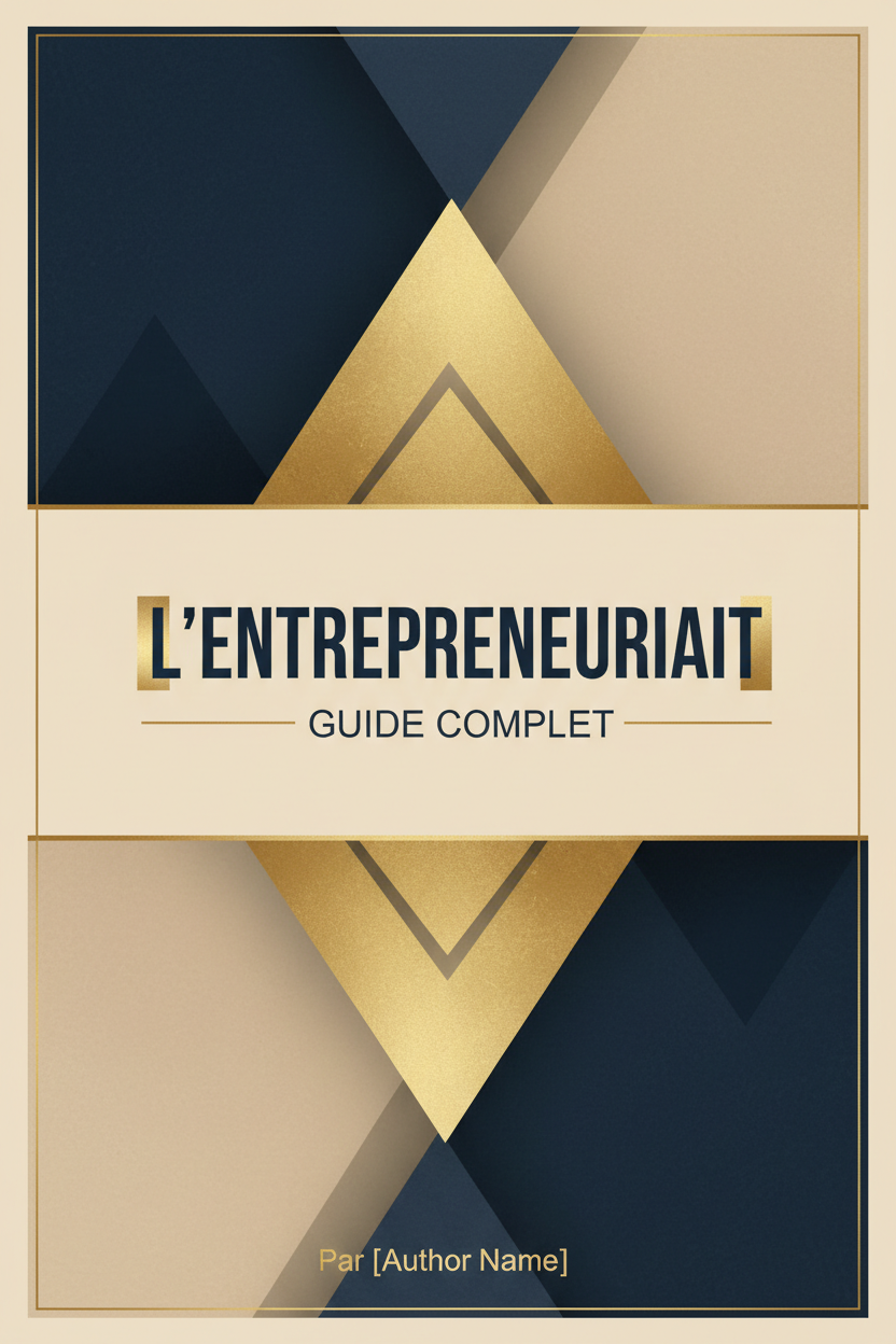 Couverture Ebook L'Entrepreneuriat