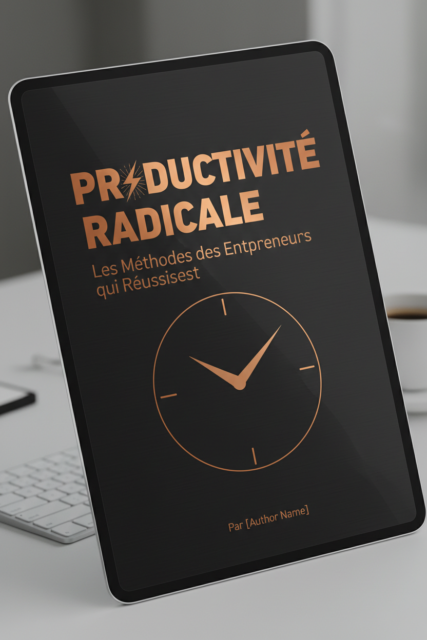 Couverture Ebook Productivité