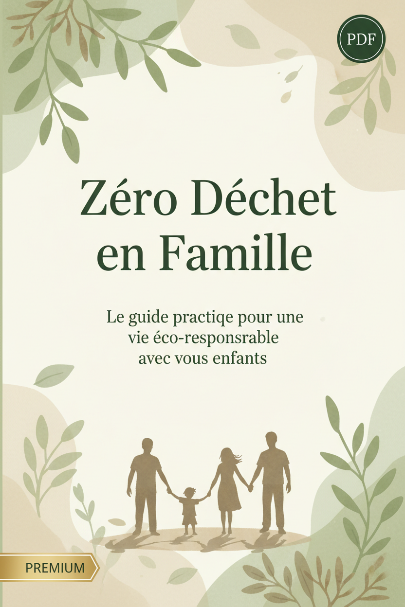 Couverture Zéro Déchet en Famille