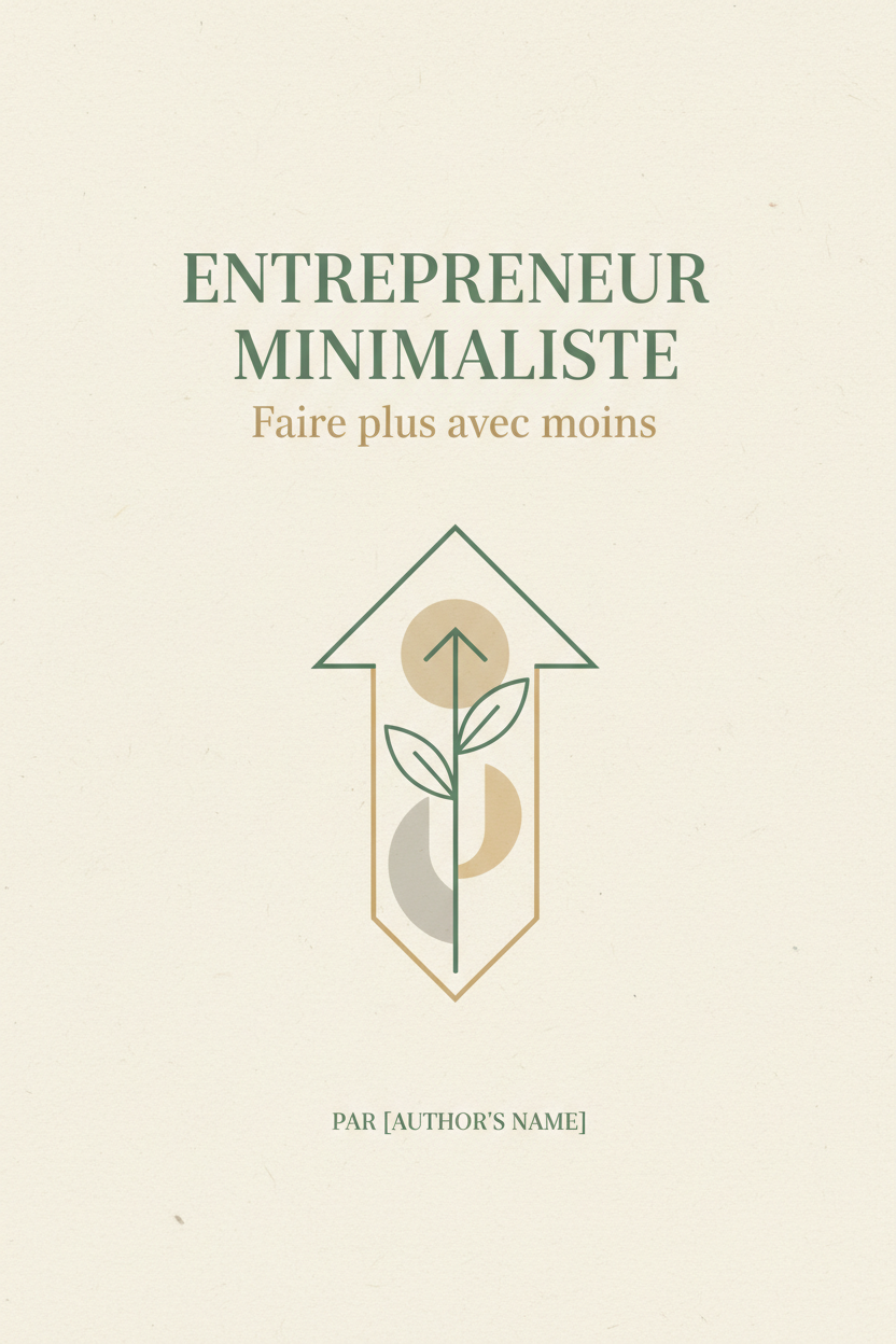 Entrepreneur Minimaliste — couverture ebook