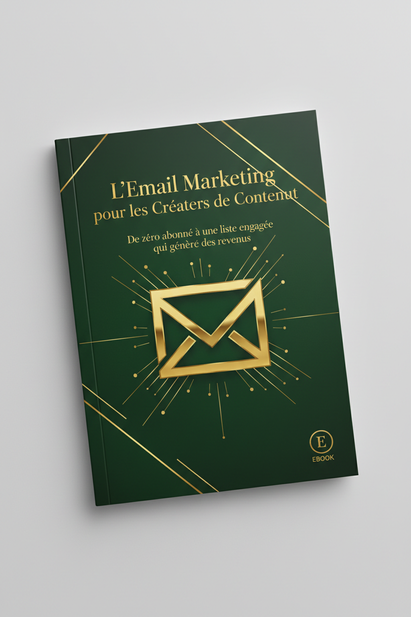 L'Email Marketing pour les Créateurs de Contenu - Couverture