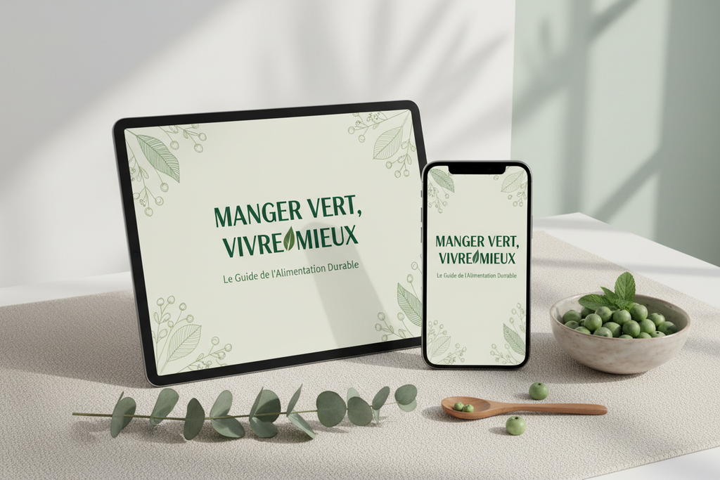 Manger Vert, Vivre Mieux - Mockup